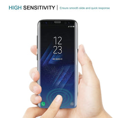 Full Screen Coverage Curved Tempered Glass Protector For Galaxy S8, For Galaxy S8 / G950