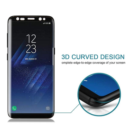 Full Screen Curved  Tempered Glass For Galaxy S8 / G950