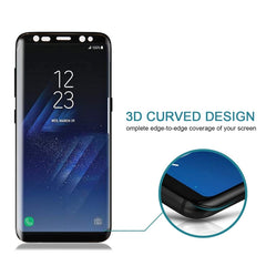 Full Screen Curved  Tempered Glass For Galaxy S8 / G950, For Galaxy S8