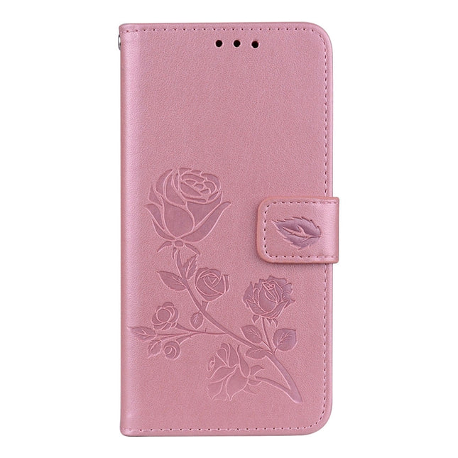 For Galaxy S9 Rose Embossed Horizontal Flip Environmental PU Leather Case with Holder & Card Slots & Wallet, For Samsung Galaxy S9