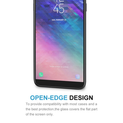0.26mm 9H 2.5D Tempered Glass Film for Galaxy A6+ (2018), For Galaxy A6+ (2018)(1pc)