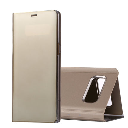 Für Galaxy Note 8 Galvanikspiegel Horizontal Flip Ledertasche mit Schlaf-/Weck- und Halterfunktion, Für Galaxy Note 8