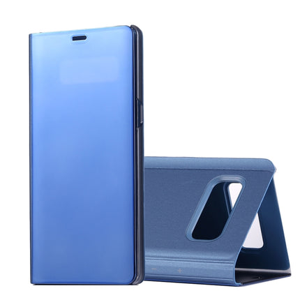 Für Galaxy Note 8 Galvanikspiegel Horizontal Flip Ledertasche mit Schlaf-/Weck- und Halterfunktion, Für Galaxy Note 8