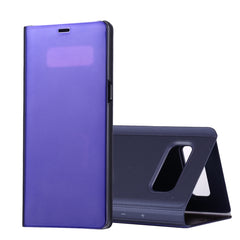 For Galaxy Note 8 Electroplating Mirror Horizontal Flip Leather Case with Sleep / Wake-up & Holder Function, For Galaxy Note 8