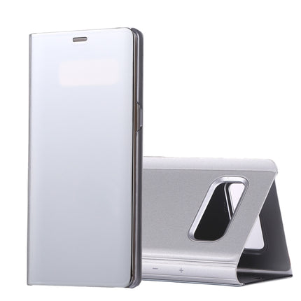 Für Galaxy Note 8 Galvanikspiegel Horizontal Flip Ledertasche mit Schlaf-/Weck- und Halterfunktion, Für Galaxy Note 8