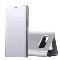 For Galaxy Note 8 Electroplating Mirror Horizontal Flip Leather Case with Sleep / Wake-up & Holder Function, For Galaxy Note 8