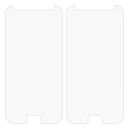 2 PCS for Galaxy A5 (2017) / A520 0.26mm 9H Surface Hardness 2.5D Explosion-proof Tempered Glass Non-full Screen Film, For Galaxy A5 (2017) / A520