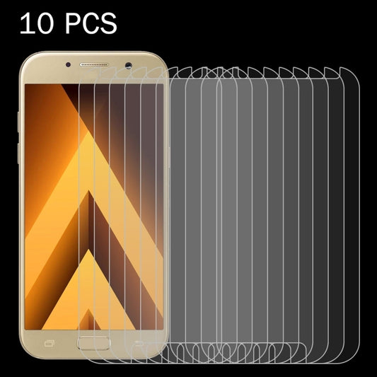 10 PCS for Galaxy A5 (2017) / A520 0.26mm 9H Surface Hardness 2.5D Explosion-proof Tempered Glass Non-full Screen Film, For Galaxy A5 (2017) / A520