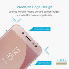 100 PCS 0.26mm 9H 2.5D Arc Edge Tempered Glass Film for Galaxy J7 Pro / J730, J7 Pro / J730(100pcs)