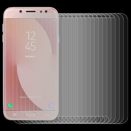 100 PCS 0.26mm 9H 2.5D Arc Edge Tempered Glass Film for Galaxy J7 Pro / J730, J7 Pro / J730(100pcs)