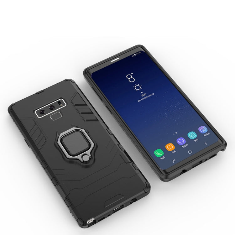 Stoßfeste Schutzhülle aus PC + TPU mit magnetischem Ringhalter für Galaxy Note9, für Galaxy Note9