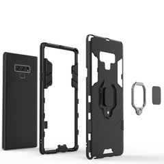 Stoßfeste Schutzhülle aus PC + TPU mit magnetischem Ringhalter für Galaxy Note9, für Galaxy Note9