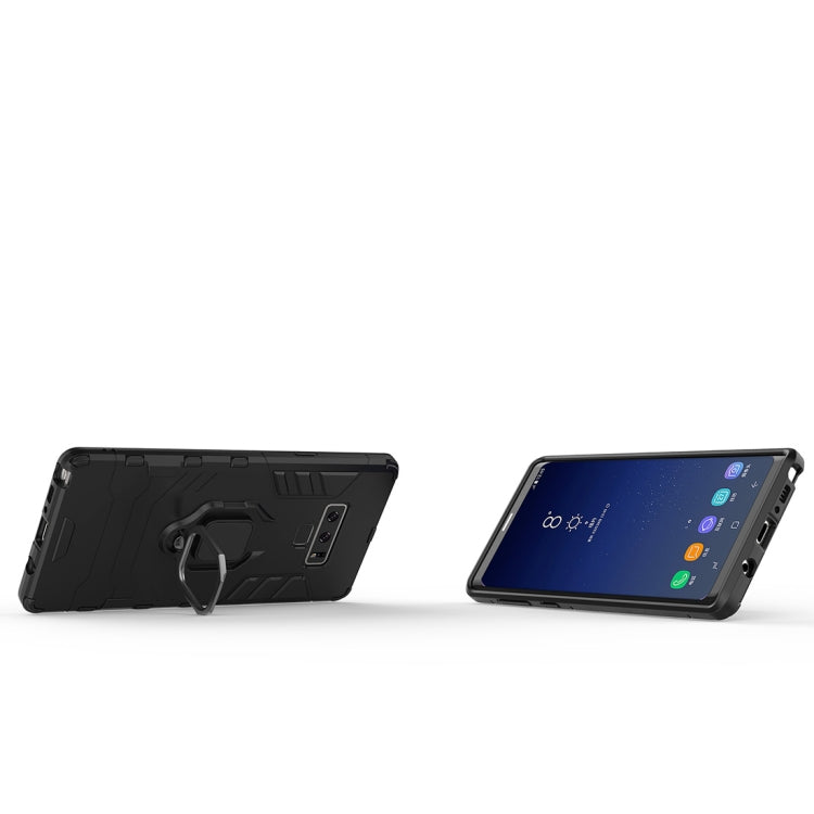 Stoßfeste Schutzhülle aus PC + TPU mit magnetischem Ringhalter für Galaxy Note9, für Galaxy Note9
