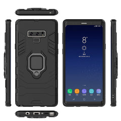 PC + TPU Shockproof Protective Case with Magnetic Ring Holder For Galaxy Note9, For Galaxy Note9