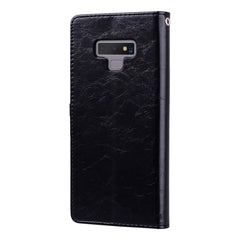 Business Style Oil Wax Texture Horizontal Flip Leather Case, with Holder & Card Slots & Wallet For Galaxy Note9, For Galaxy Note9