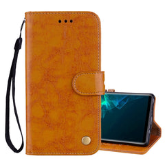 Business Style Oil Wax Texture Horizontal Flip Leather Case, with Holder & Card Slots & Wallet For Galaxy Note9, For Galaxy Note9