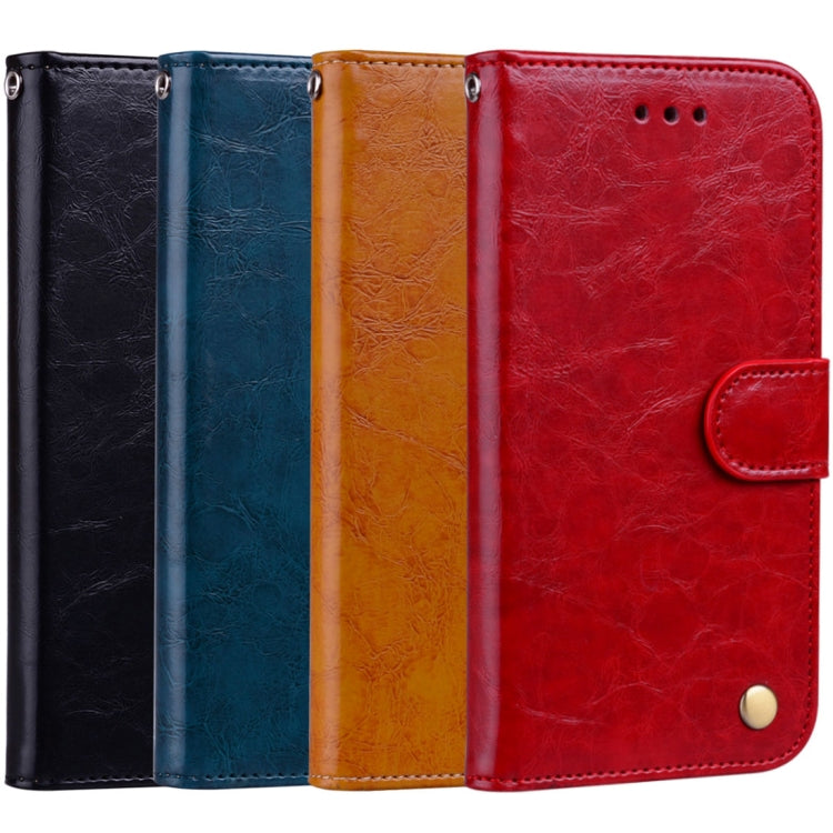 Business Style Oil Wax Texture Horizontal Flip Leather Case, with Holder & Card Slots & Wallet For Galaxy Note9