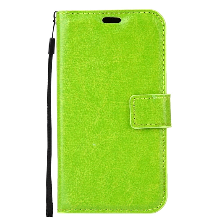 Für Galaxy A5 (2017) / A520 Crazy Horse Texture Horizontal Flip PU Ledertasche mit Halter &amp; Kartenfächern &amp; Geldbörse &amp; Bilderrahmen &amp; Trageband &amp; Magnetschnalle, Für Galaxy A5 (2017)