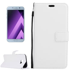 For Galaxy A5 (2017) / A520 Crazy Horse Texture Horizontal Flip PU Leather Case with Holder & Card Slots & Wallet & Photo Frame & Lanyard & Magnetic Buckle, For Galaxy A5 (2017)