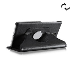 Litchi Texture Horizontal Flip 360 Degrees Rotation Leather Case for Galaxy Tab A 10.5 T590/T595/T597 , with Holder