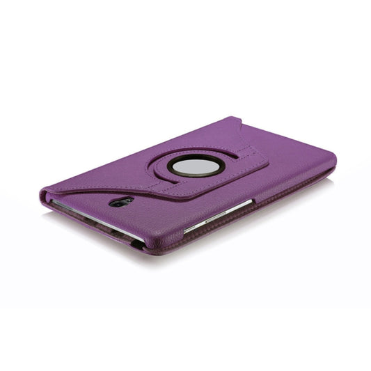 Litchi Texture Horizontal Flip 360 Degrees Rotation Leather Case for Galaxy Tab A 10.5 T590/T595/T597 , with Holder