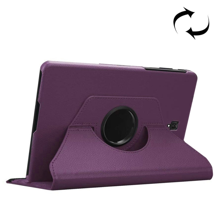 Litchi Texture Horizontal Flip 360 Grad Rotation Ledertasche für Galaxy Tab S4 10.5 T830 / T835, mit Halterung, für Galaxy Tab S4 10.5 T830 / T835