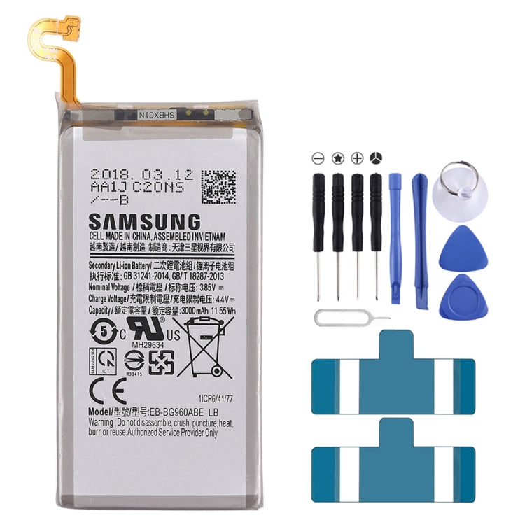 3.85V 3000mAh for Galaxy S9 Rechargeable Li-ion Battery, For S9