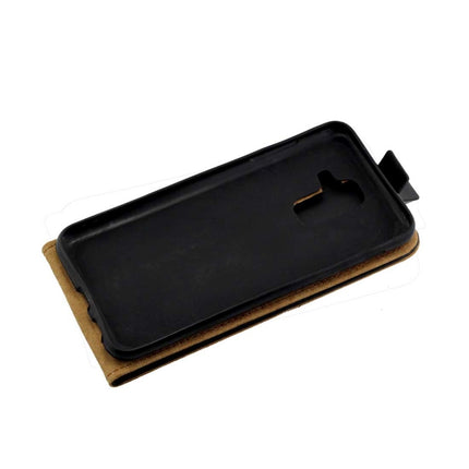 Vertikale Flip-Hülle aus TPU-Leder im Business-Stil für Samsung Galaxy A6 Plus (2018), mit Kartensteckplatz, für Samsung Galaxy A6 Plus (2018)
