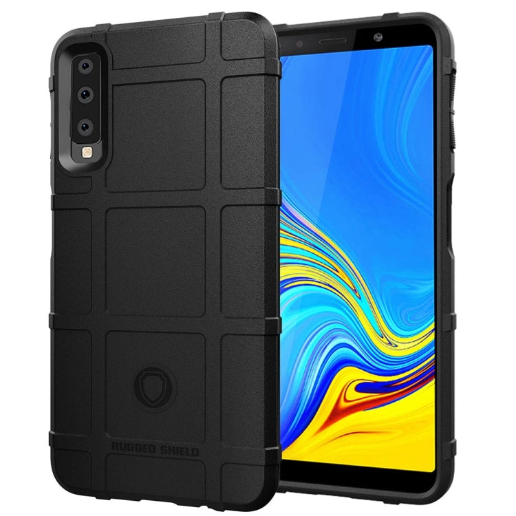 Stoßfeste Schutzhülle mit vollständiger Abdeckung aus Silikon für Galaxy A7 2018, für Galaxy A7 (2018), für Galaxy A7 2018