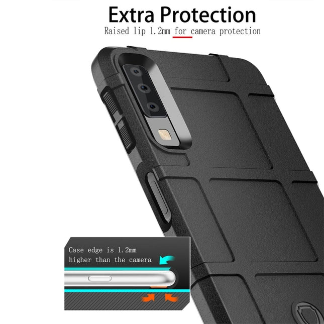 Shockproof Protector Cover Full Coverage Silicone Case for Galaxy A7 2018, For Galaxy A7 2018, For Galaxy A7 (2018)