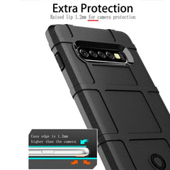 Shockproof Protector Cover Full Coverage Silicone Case for Galaxy S10+