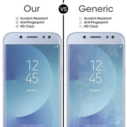 For Galaxy J5 (2017) (EU Version) 0.26mm 9H Surface Hardness 2.5D Explosion-proof Non-full Screen Tempered Glass Screen Film, For Galaxy J5 (2017) (EU Version)