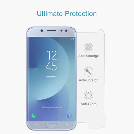 For Galaxy J5 (2017) (EU Version) 0.26mm 9H Surface Hardness 2.5D Explosion-proof Non-full Screen Tempered Glass Screen Film, For Galaxy J5 (2017) (EU Version)