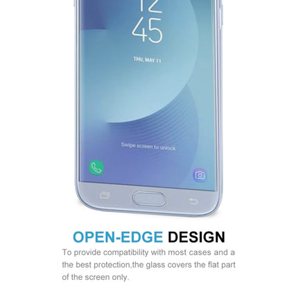 For Galaxy J5 (2017) (EU Version) 0.26mm 9H Surface Hardness 2.5D Explosion-proof Non-full Screen Tempered Glass Screen Film, For Galaxy J5 (2017) (EU Version)