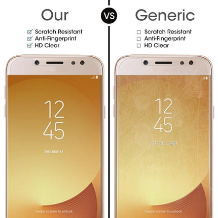 For Galaxy J7 (2017) (EU Version) 0.26mm 9H Surface Hardness 2.5D Explosion-proof Non-full Screen Tempered Glass Screen Film, For Galaxy J7 (2017) (EU Version)