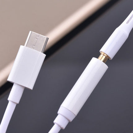 12.5cm USB-C / Type-C Male to 3.5mm Audio Female Adapter Converter