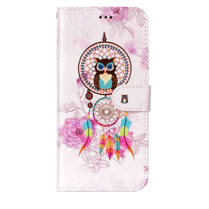 Für Galaxy S9+, glänzendes, ölgeprägtes Wolfsmuster, horizontales Klapplederetui mit Halter, Kartenfächern und Geldbörse, für Galaxy S9+
