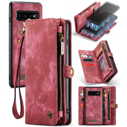 Für Samsung Galaxy S10+ CaseMe-008 Abnehmbare multifunktionale Flip-Leder-Telefonhülle, Für Samsung Galaxy S10+