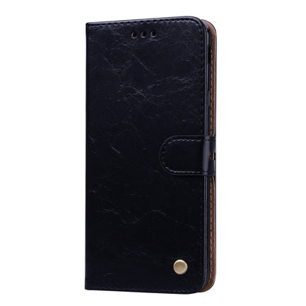 Business Style Oil Wax Texture Horizontal Flip Leather Case for Galaxy J4+, with Holder & Card Slots & Wallet, For Galaxy J4+