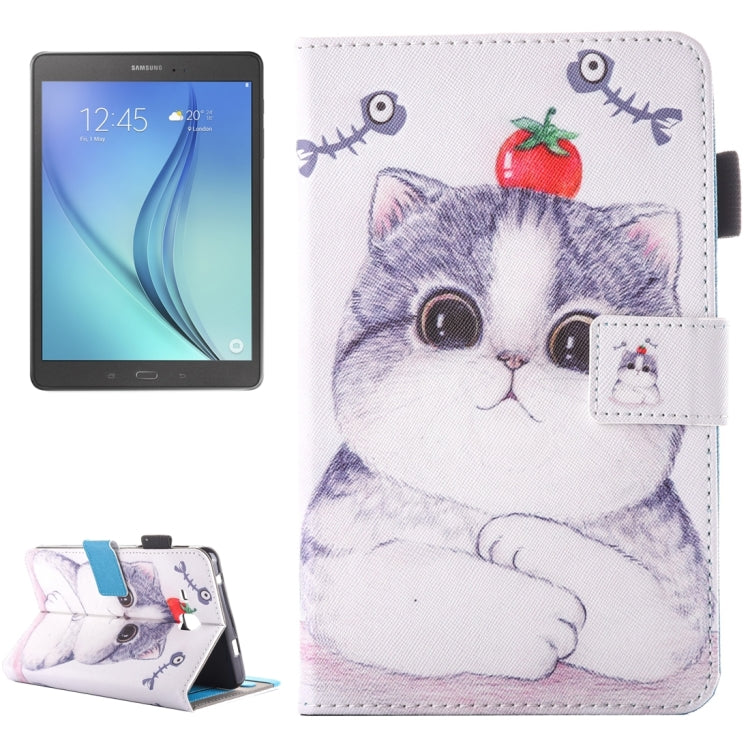 Für Galaxy Tab A 7.0 (2016) / T280, horizontales Klappmuster, Lederhülle mit Halterung, Kartenfächern und Stiftfach, SAS2820A, SAS2820B, SAS2820C, SAS2820D, SAS2820E, SAS2820F, SAS2820G, SAS2820H