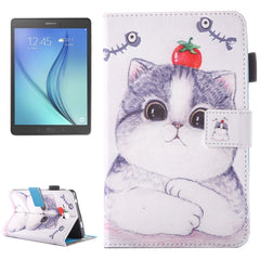 Für Galaxy Tab A 7.0 (2016) / T280, horizontales Klappmuster, Lederhülle mit Halterung, Kartenfächern und Stiftfach, SAS2820A, SAS2820B, SAS2820C, SAS2820D, SAS2820E, SAS2820F, SAS2820G, SAS2820H
