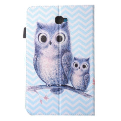 For Galaxy Tab A 10.1 (2016) / T580  Horizontal Flip Pattern Leather Case with Holder & Card Slots & Pen Slot, SAS2821A, SAS2821B, SAS2821C, SAS2821D, SAS2821E, SAS2821F, SAS2821G, SAS2821H
