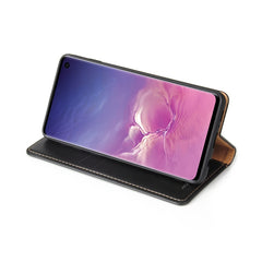 Horizontal Flip PU Leather Case for Galaxy S10+, with Holder & Card Slot & Wallet