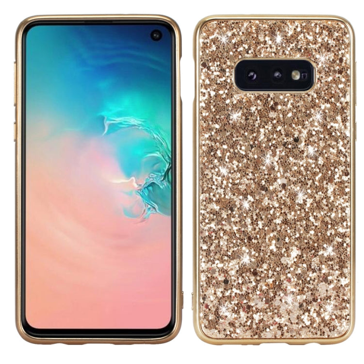 Glitzerpuder, stoßfeste TPU-Schutzhülle für Galaxy S10+, für Galaxy S10+