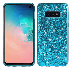 Glitter Powder Shockproof TPU Protective Case for Galaxy S10+, For Galaxy S10+