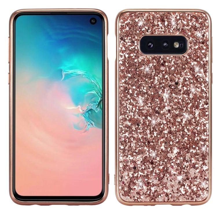 Glitzerpuder, stoßfeste TPU-Schutzhülle für Galaxy S10+, für Galaxy S10+