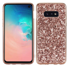 Glitter Powder Shockproof TPU Protective Case for Galaxy S10+, For Galaxy S10+