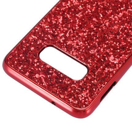 Funda protectora de TPU a prueba de golpes con purpurina en polvo para Galaxy S10+, para Galaxy S10+