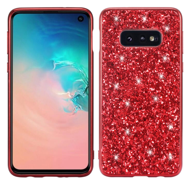Glitzerpuder, stoßfeste TPU-Schutzhülle für Galaxy S10+, für Galaxy S10+