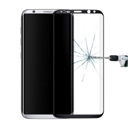 For Galaxy S8 / G9500 0.3mm 9H Surface Hardness 3D Curved Surface Silk-screen Full Screen Tempered Glass Screen Protector, For Galaxy S8 0.3mm, For Galaxy S8 / G9500, For Galaxy S8